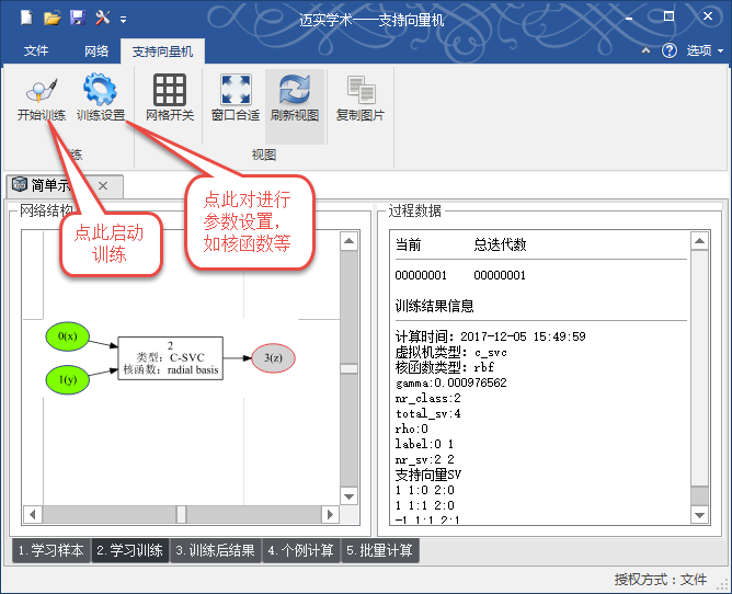 邁實功能強大的支持向量機SVM軟件